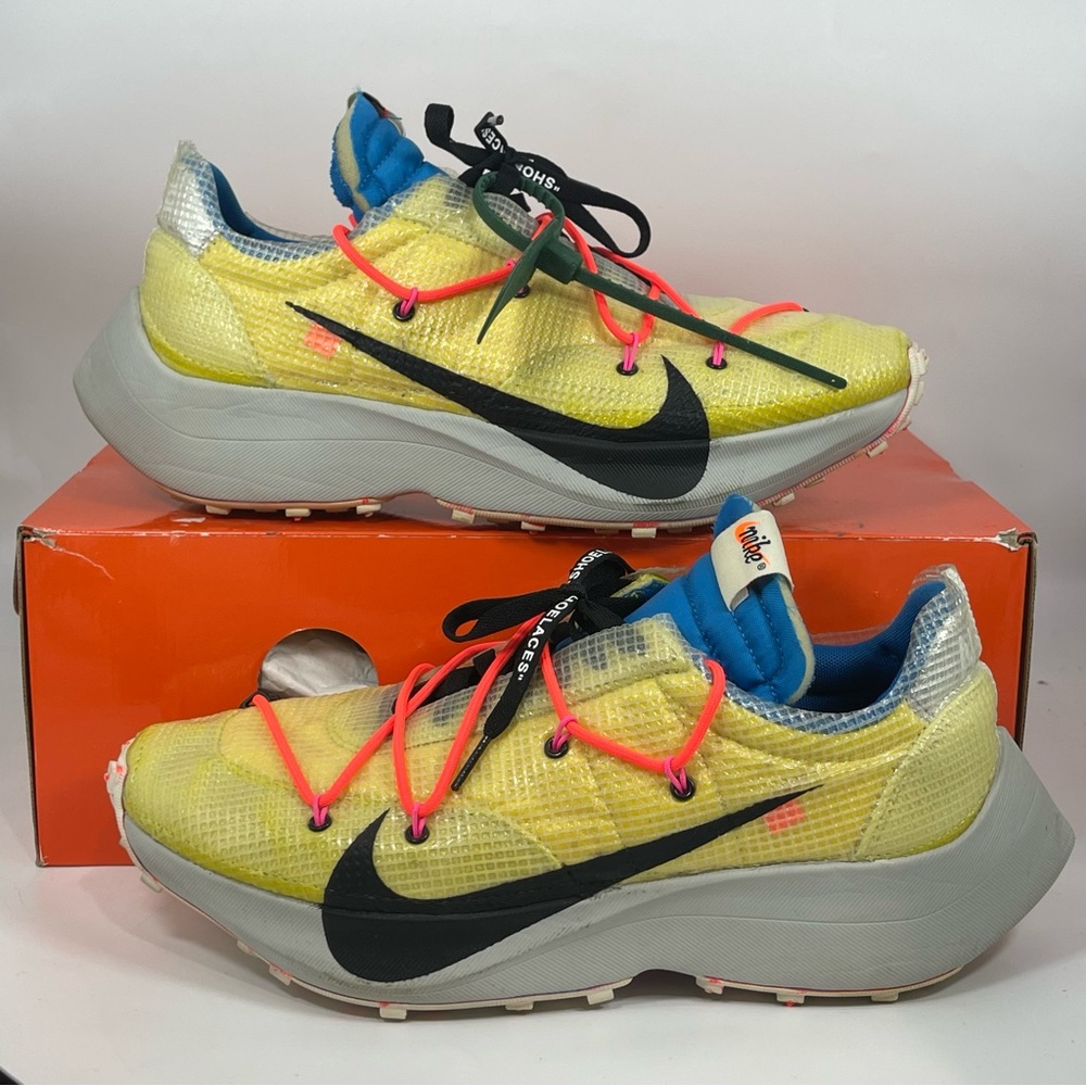 Nike Off-White Vapor Street Tour Yellow CD8178-700 Women’s 13.5/ Men’s 12